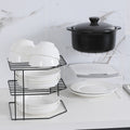 Multifunction 3 Tier Corner Plate Kitchen Cupboard Organiser Tidy Storage Rack