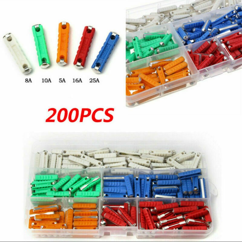 5 AMP -25 AMP European Blade Style Audio Fuse for Car RV Boat Vintage Old Style