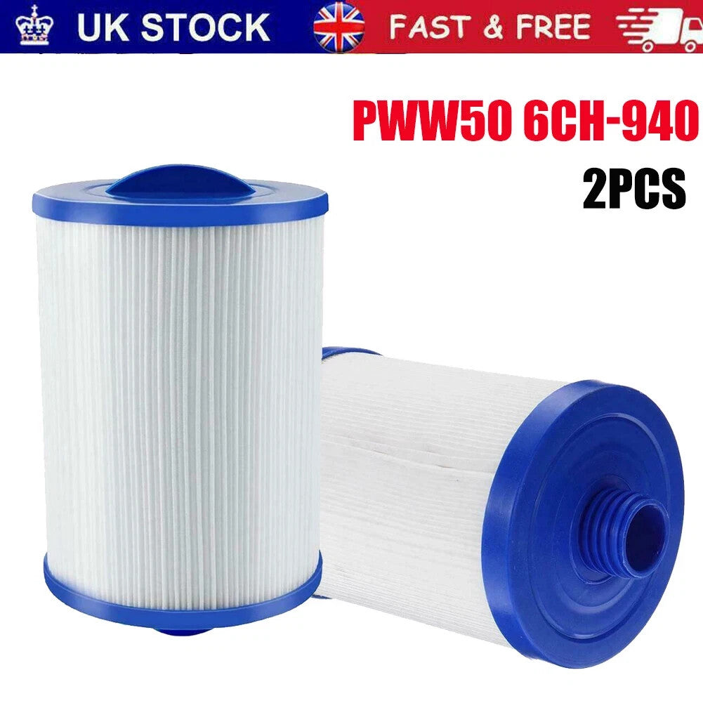 2X Compatible Filter PWW50 SPA Hot Tub Filters 6CH-940 Superior Spas Pool UK