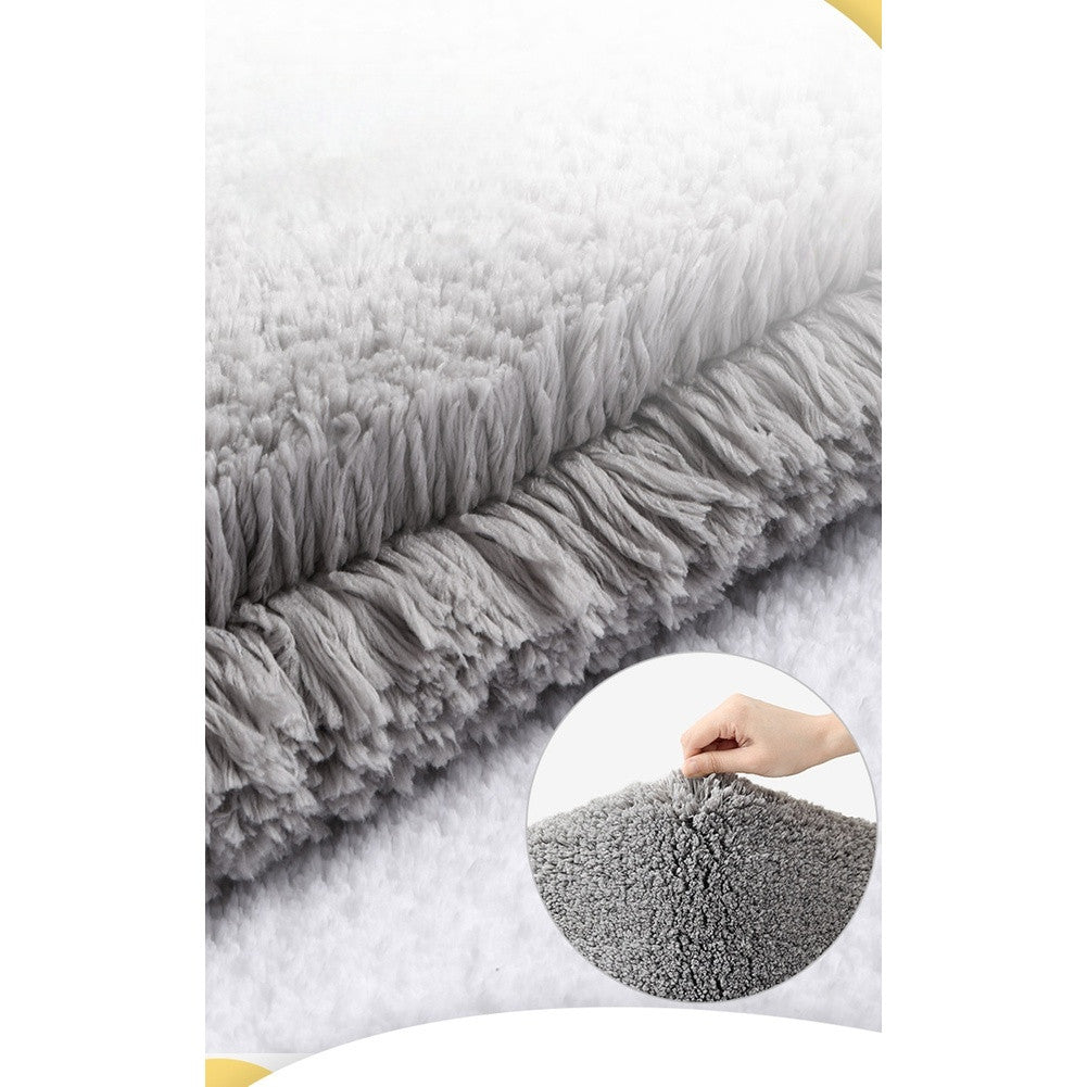 Quick Dry Non Slip Microfiber Floor Mat for Bathroom Rug 40x60cm 50x80cm
