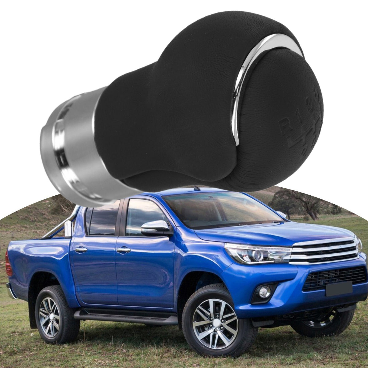 6 Speeds Shift Knob for For TOYOTA For HILUX Revo Customize and Personalize．