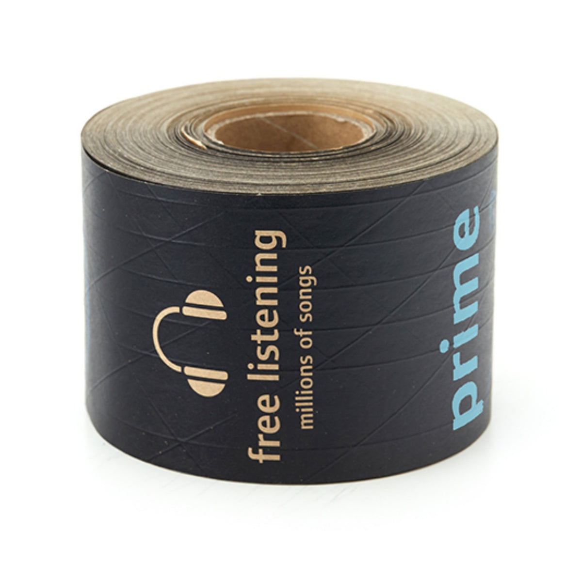 1 Roll 76mm*50m Carton Sealing Waterproof Kraft Paper Tape Amazon Tape