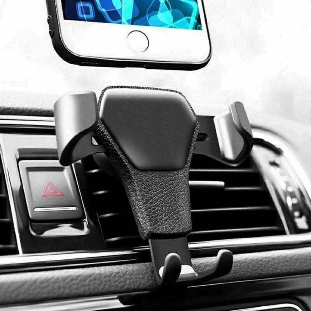 Universal Mobile Car Phone Holder Air Vent Gravity Design Mount Cradle Stand