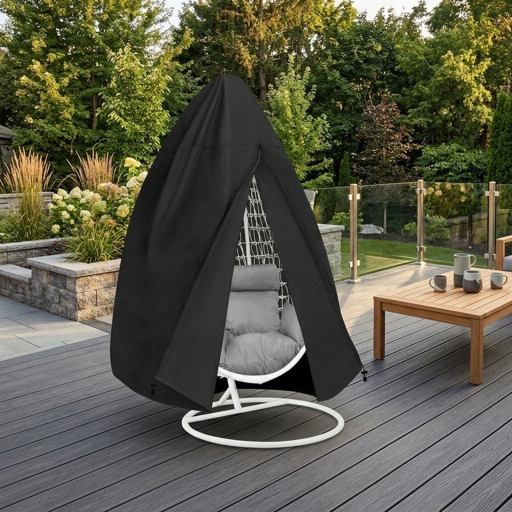 Double Egg Chair Cover 230 x 200 cm 210D Oxford with Zipper and Storage Bag.*