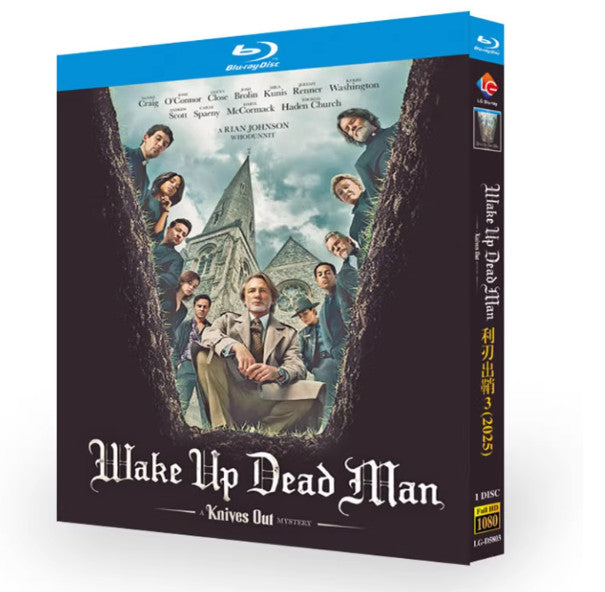 Wake Up Dead Man：A Knives Out Mystery‎‎ (2025)：1-Disc New Box Set Sealed NEW