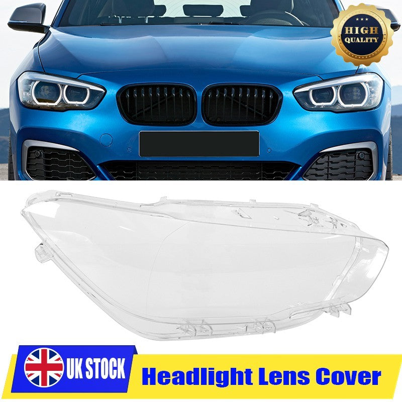 For BMW 1 Series F20 F21 15-19 LCI Front Headlight Lens Cover Right Driver Side
