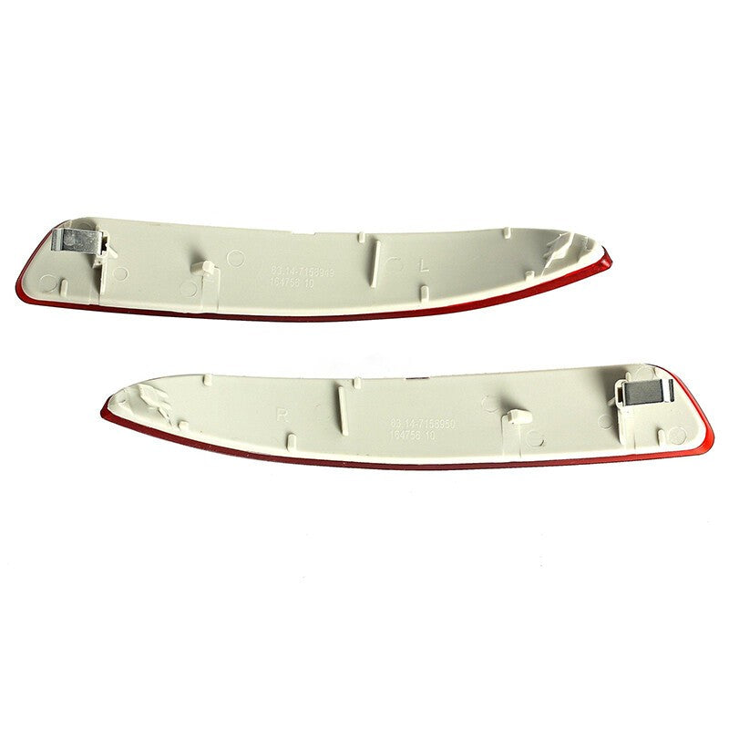 2x Rear Bumper Tail Lamp Red Lens Reflector Housing Light For BMW X5 M E70 E71