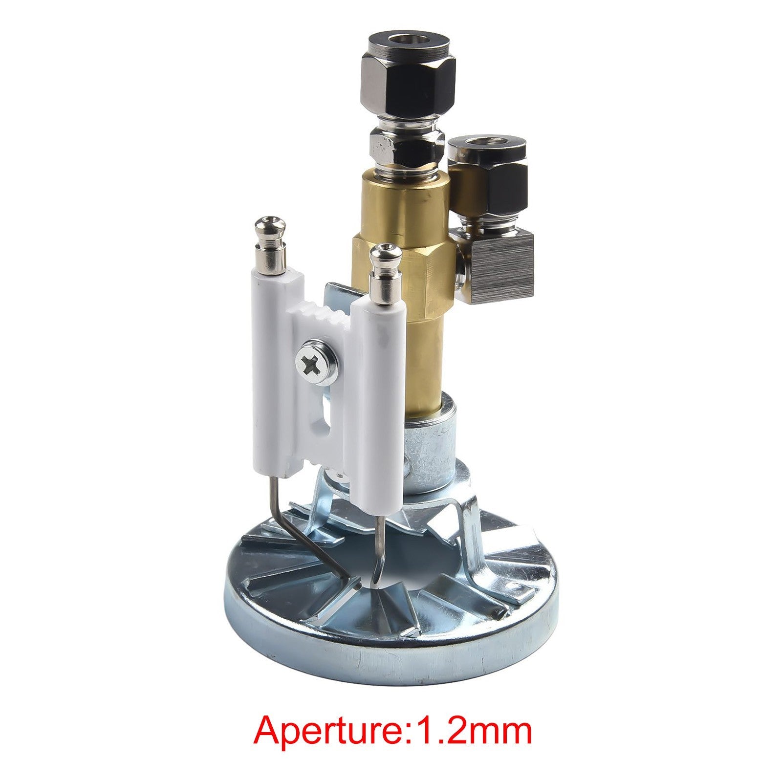 Waste Oil Burner Nozzle Siphon Air Atomizing Spray Nozzle Electrode  0.5-2.0mm.