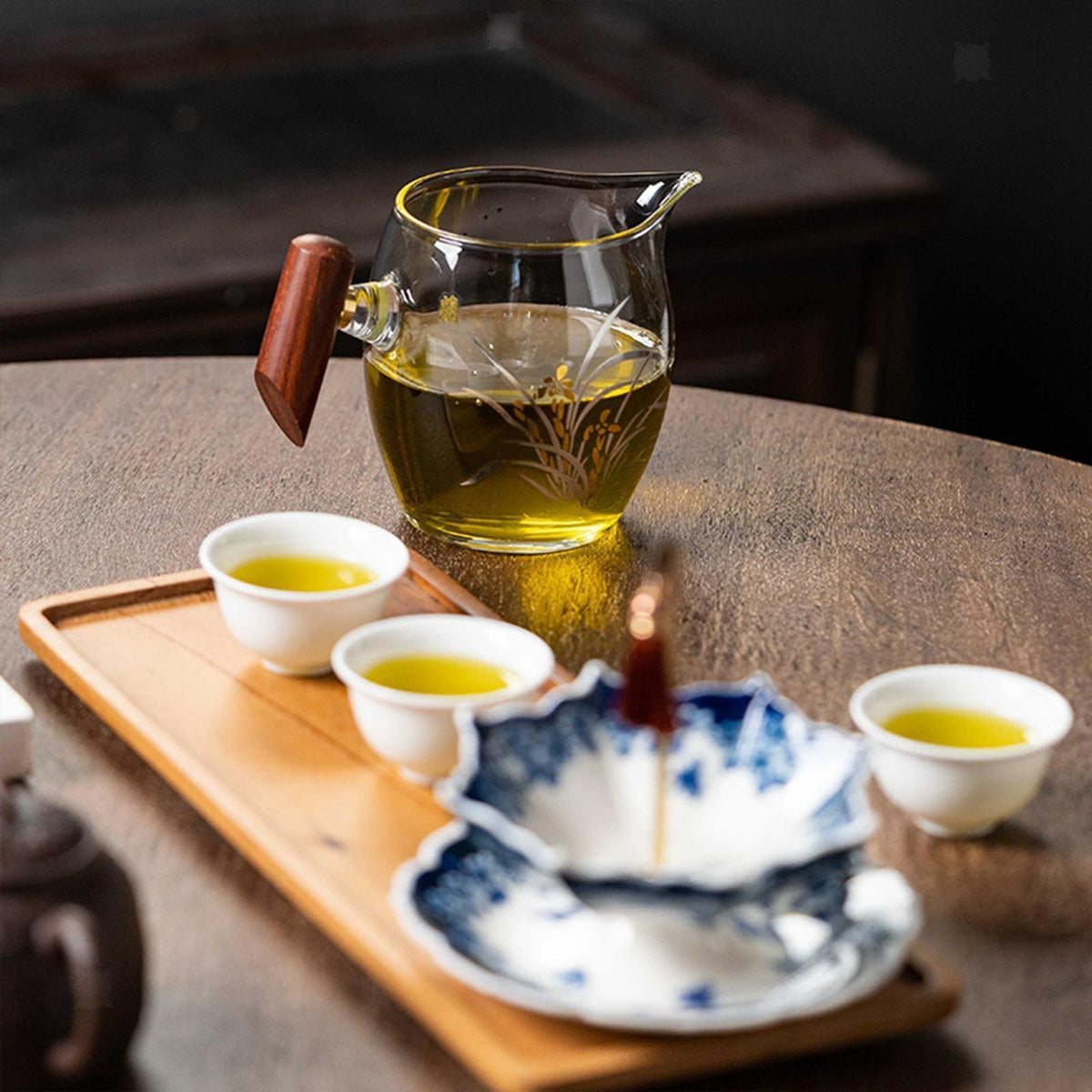 Porcelain Ceramic Tea Strainer Tea Set Accessories for Home Office Table