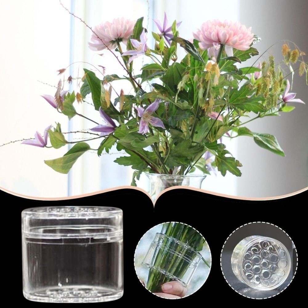Large Spiral Ikebana Stem Holder DIY Flower Bouquet Arrangement Fixing Tool