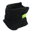 New Memory Foam Travel Neck Pillow for Plane Car Bus - black 11.8"