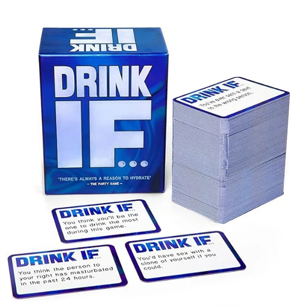 Drink IF Adult Drinking Game with Night Expansion Pack Hilarious Party Card Game