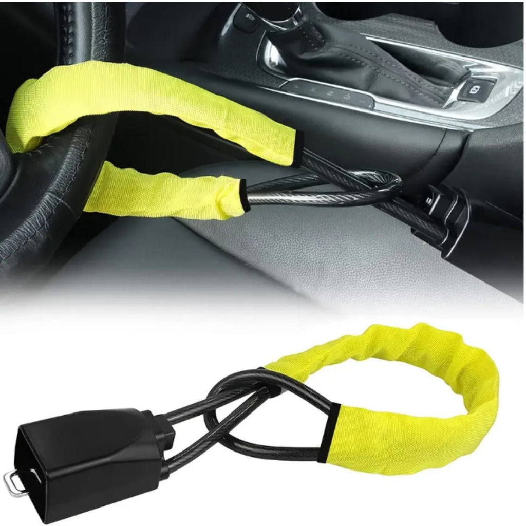 Ouvra Titan Car Lock,Titan Lock Steering Wheel Locks,Anti Theft Security Device