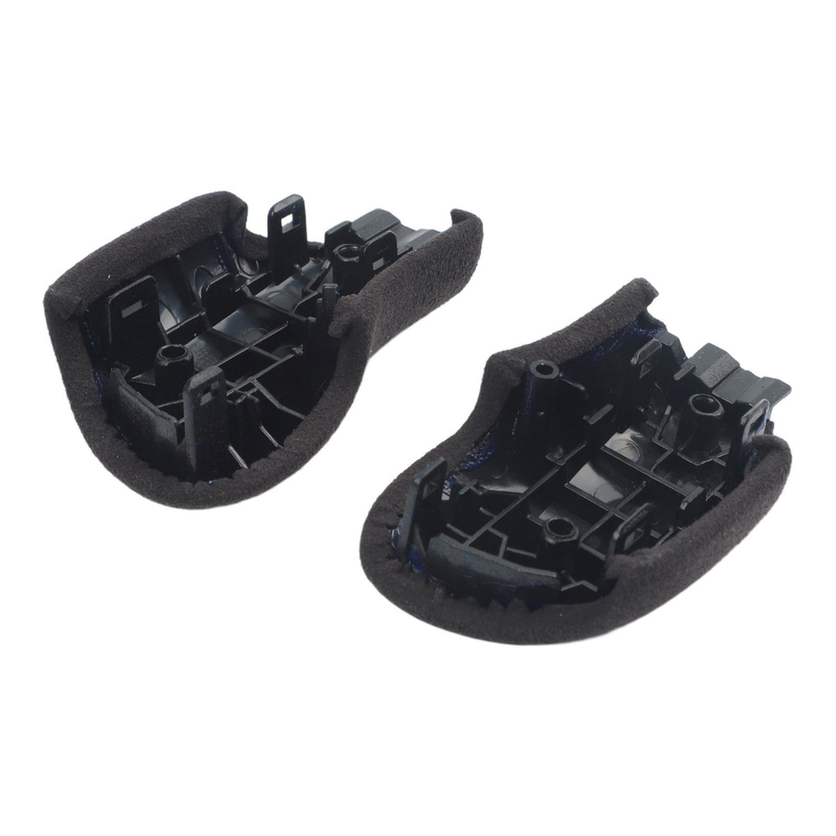 2 Pack Leather Shift Knob for Skoda For Octavia Superb For Fabia Black