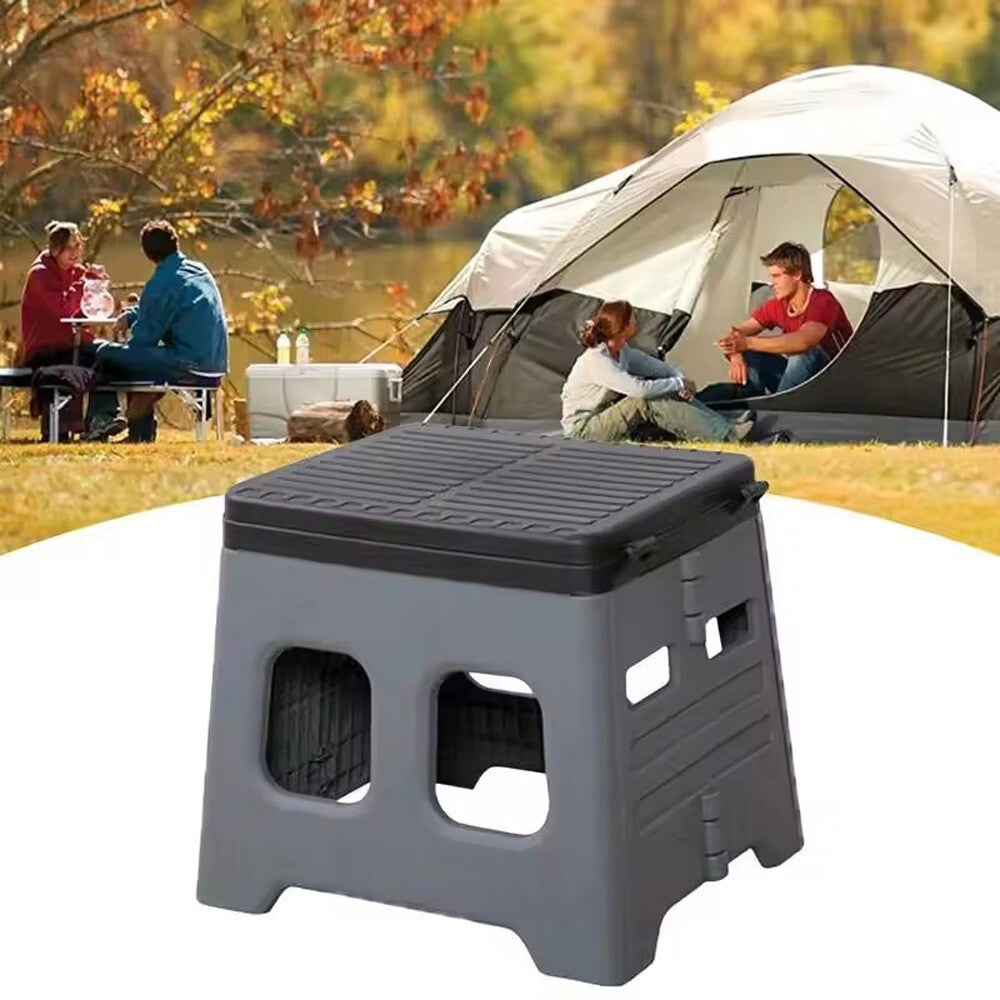 Portable Folding Camping Toilet Compact Potty Loo Caravan Toilet Picnic Fishing