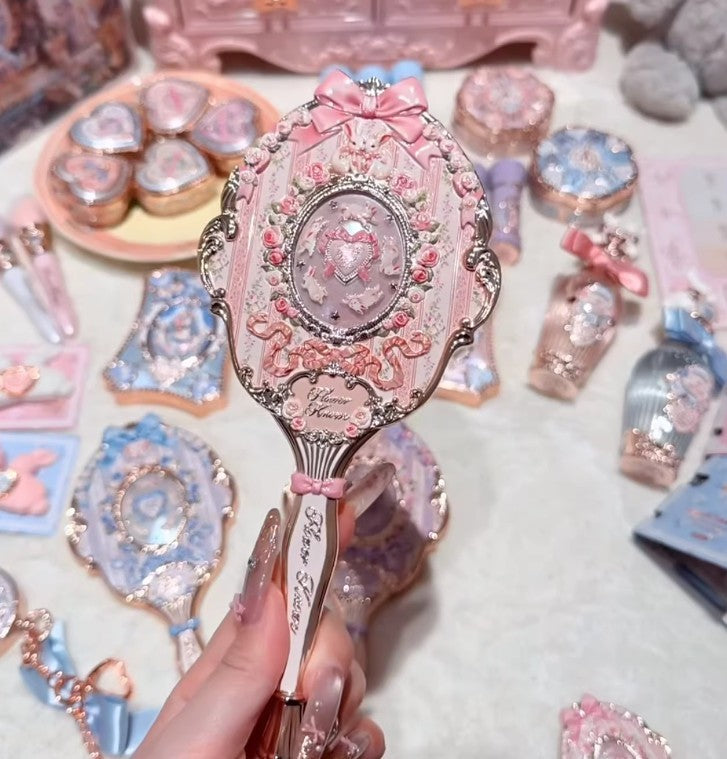 Ins Handheld Makeup Mirror Three Colours Cute GIft
