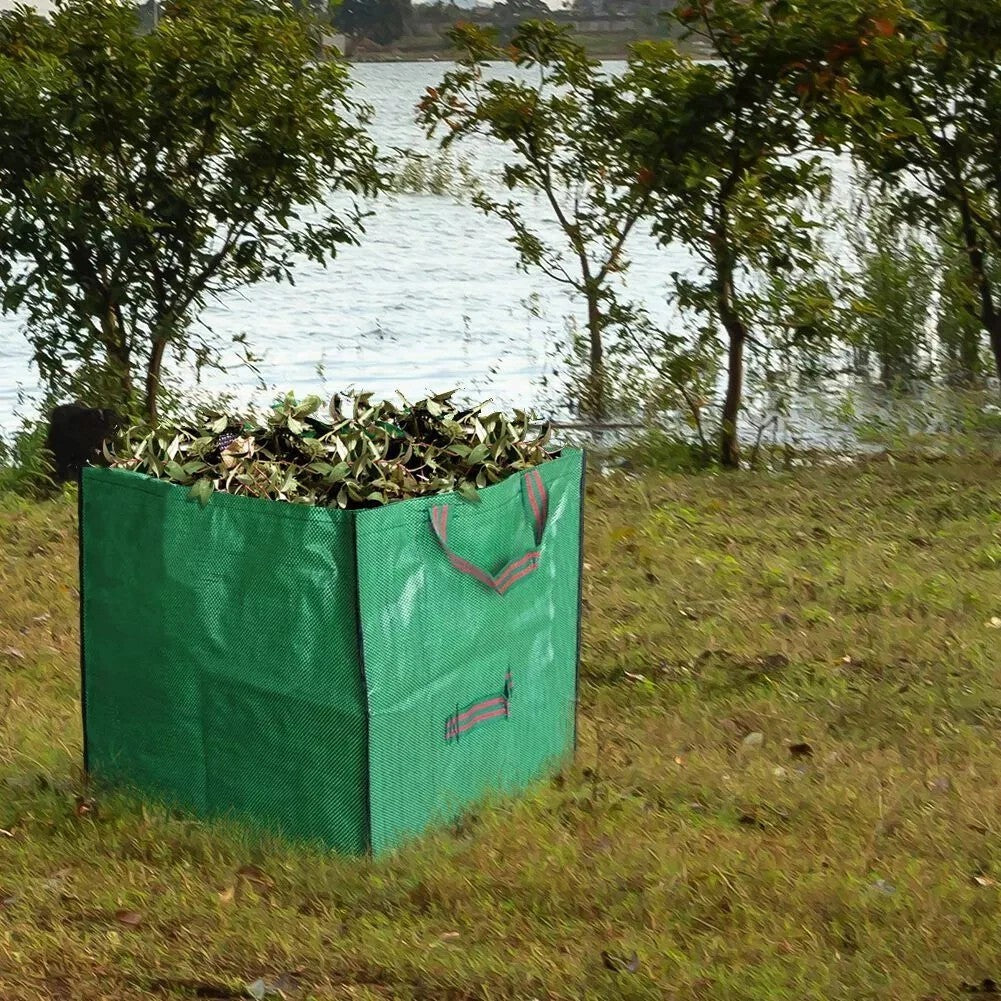 3 x Extra Large Garden Waste Bags Refuse Heavy Duty Sacks Grass Rubbish 120L