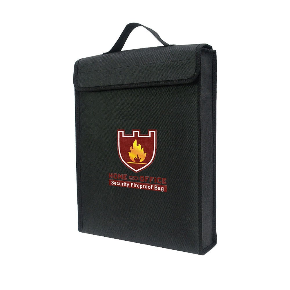 Fireproof Waterproof Document Bag Secret File Protect Pouch Money Safe Handbag