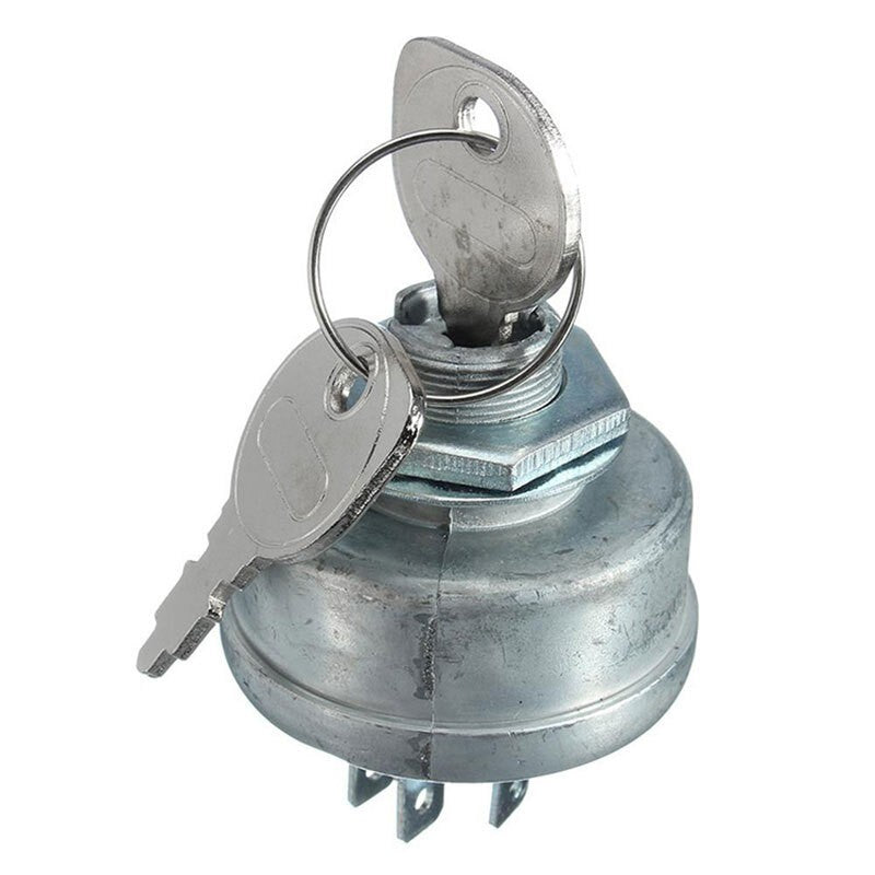 5 Spade Ignition Switch Lawn Mower Part Ride On Mower Lawn Tractor With 2 Keys
