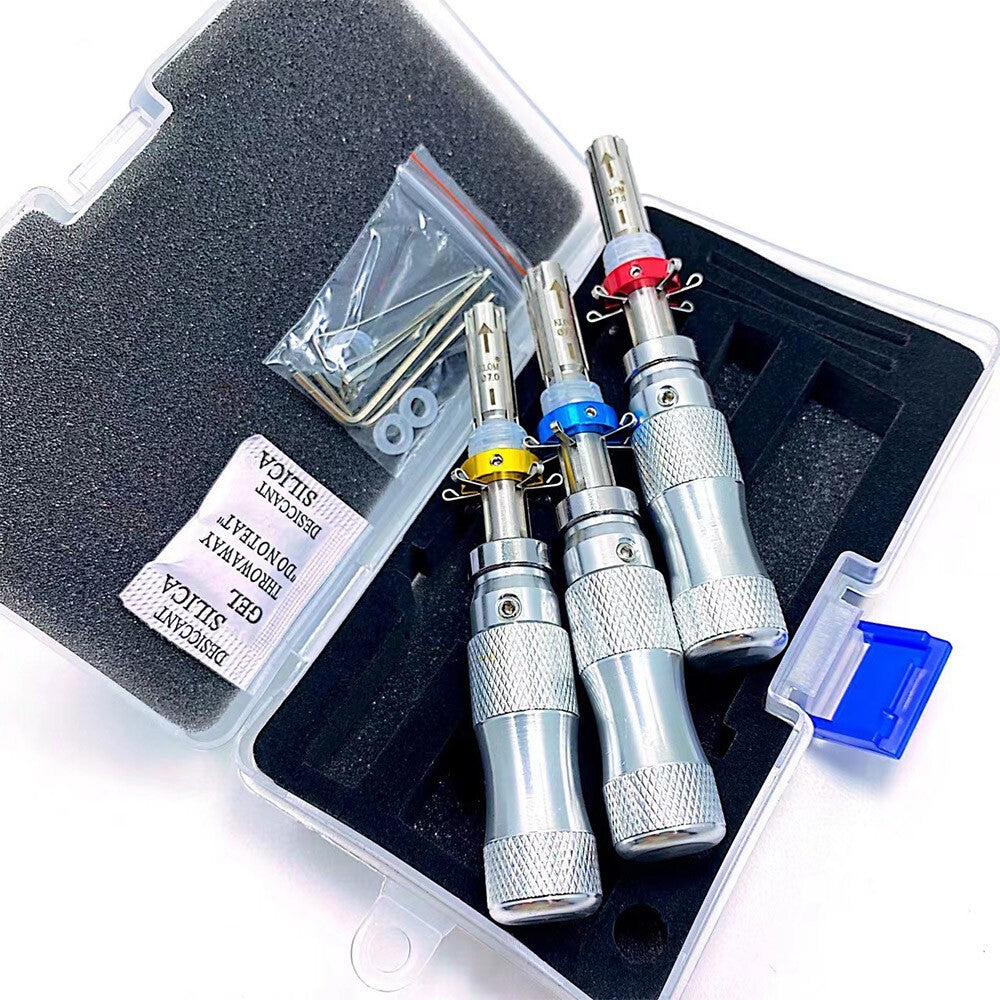3pcs/Set Plum Tools 7 Pin Advanced Tubular Lock Accessory Part 7.0/7.5/7.8mm UK