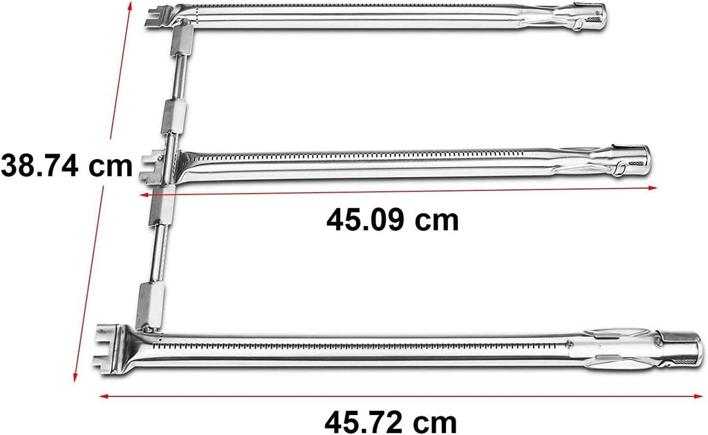 For Weber For Spirit 300 Series Grill Burner Replacement Parts Set 69787