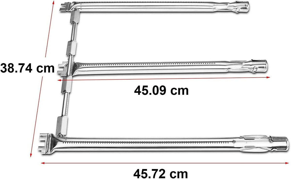 For Weber For Spirit 300 Series Grill Burner Replacement Parts Set 69787