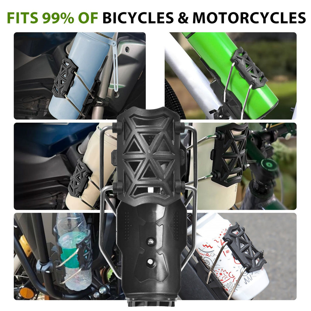 Self-Adjusting Cup Holder Handlebar Drink Bottle Holder For Bicycle Motorcycle