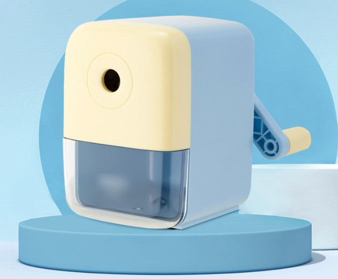 5-Speed Settings Desktop Pencil Sharpener with Sturdy Material Manually Use