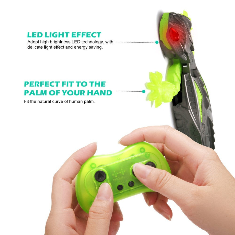 Wall Climbing Gecko Toy Rechargeable RC Robot-Drives on Walls Kids Gift Xmas