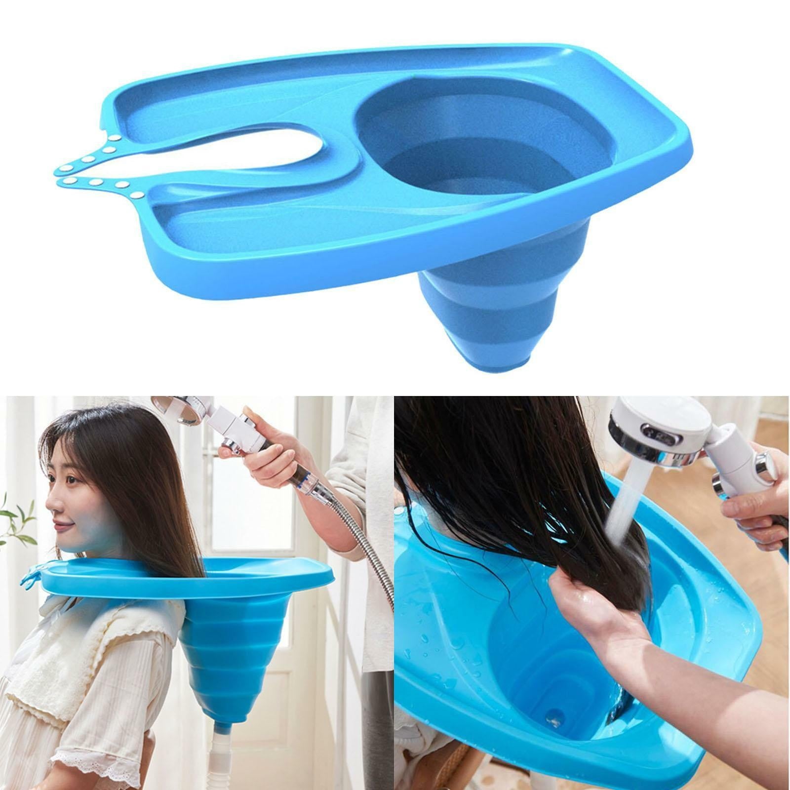 Hair Washing Basin TPE Shampoo Sink for Hair Salon Wheelchair Pregnant