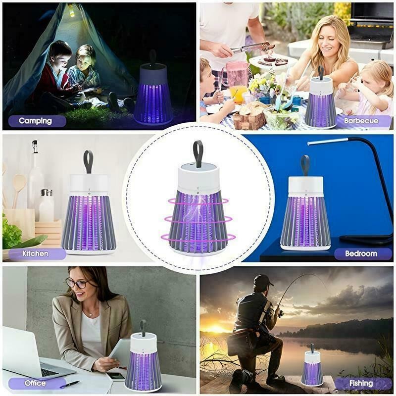 2PCS Electric Mosquito Zappers Zap Guard Fly Zapper ZapGuard Bug Zapper