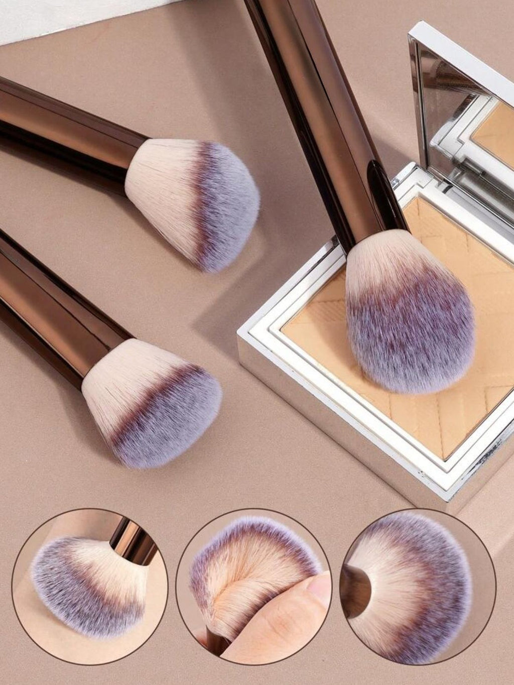 13 Pcs/ Set Makeup Brush Kit Real Techniques Naturale Foundation Powders UK