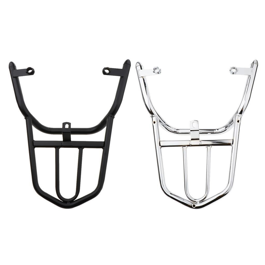 Rear Luggage Carrier Rack for , Metal Motorcycle Accessories Black