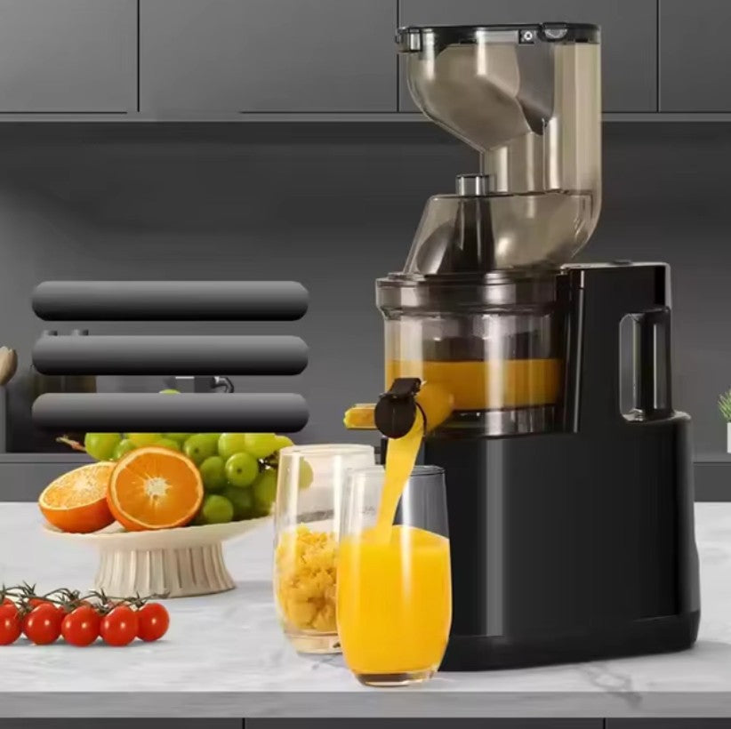 Cold Press Slow Juicer Squeezer Electric Juicer Machine Slag Juice Separator UK