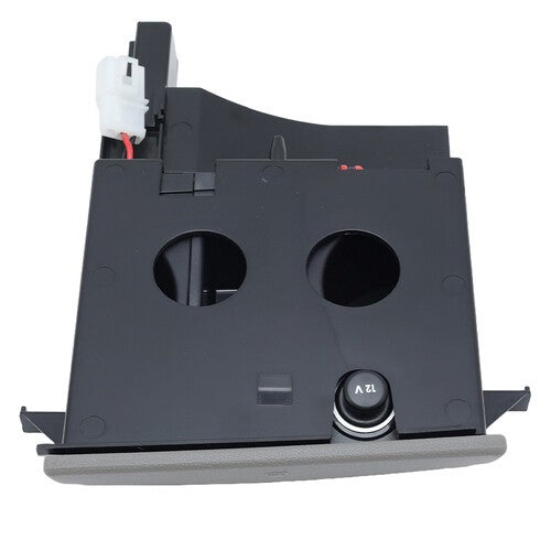 For VW T5 Transporter Ashtray Cup Coin Holder Dual Drink Grey RHD 7H285860130T
