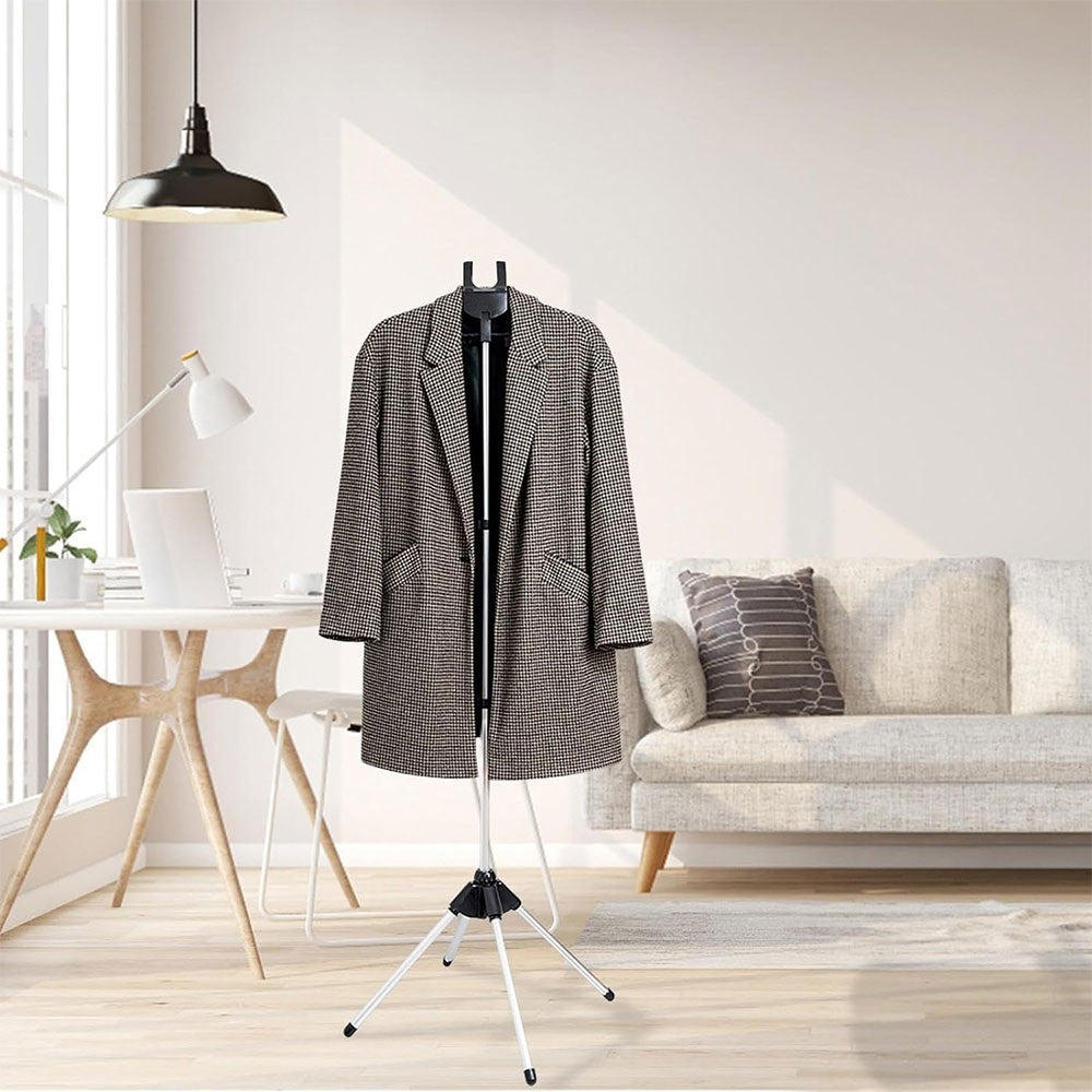 Handheld Garment Steamer Rack Hanger Telescopic Folding for Steam Ironing UK