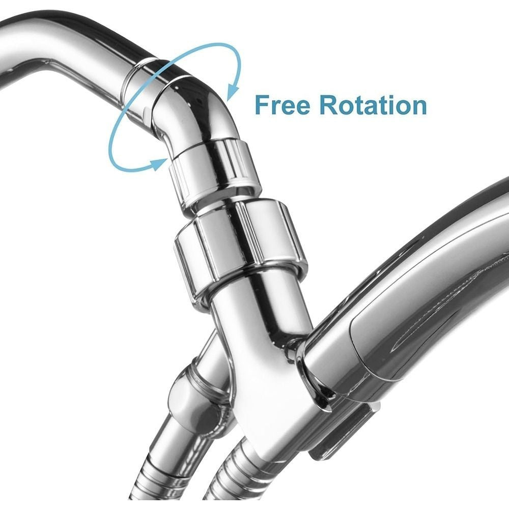 135 Degrees Shower Head Elbow Adapter Copper Adjust Bend Angle