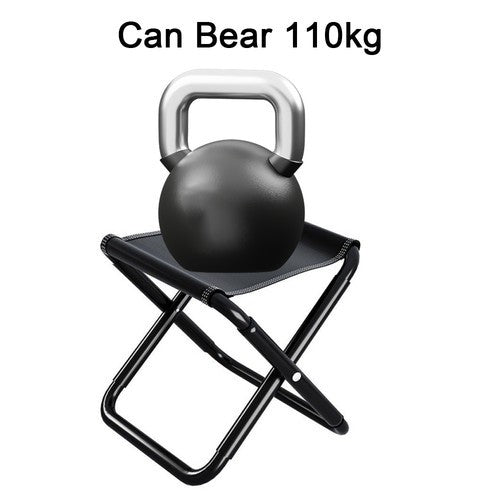 2pcs Portable Outdoor Folding Stool Fishing Camping Picnic Chair Seat Hiking UK