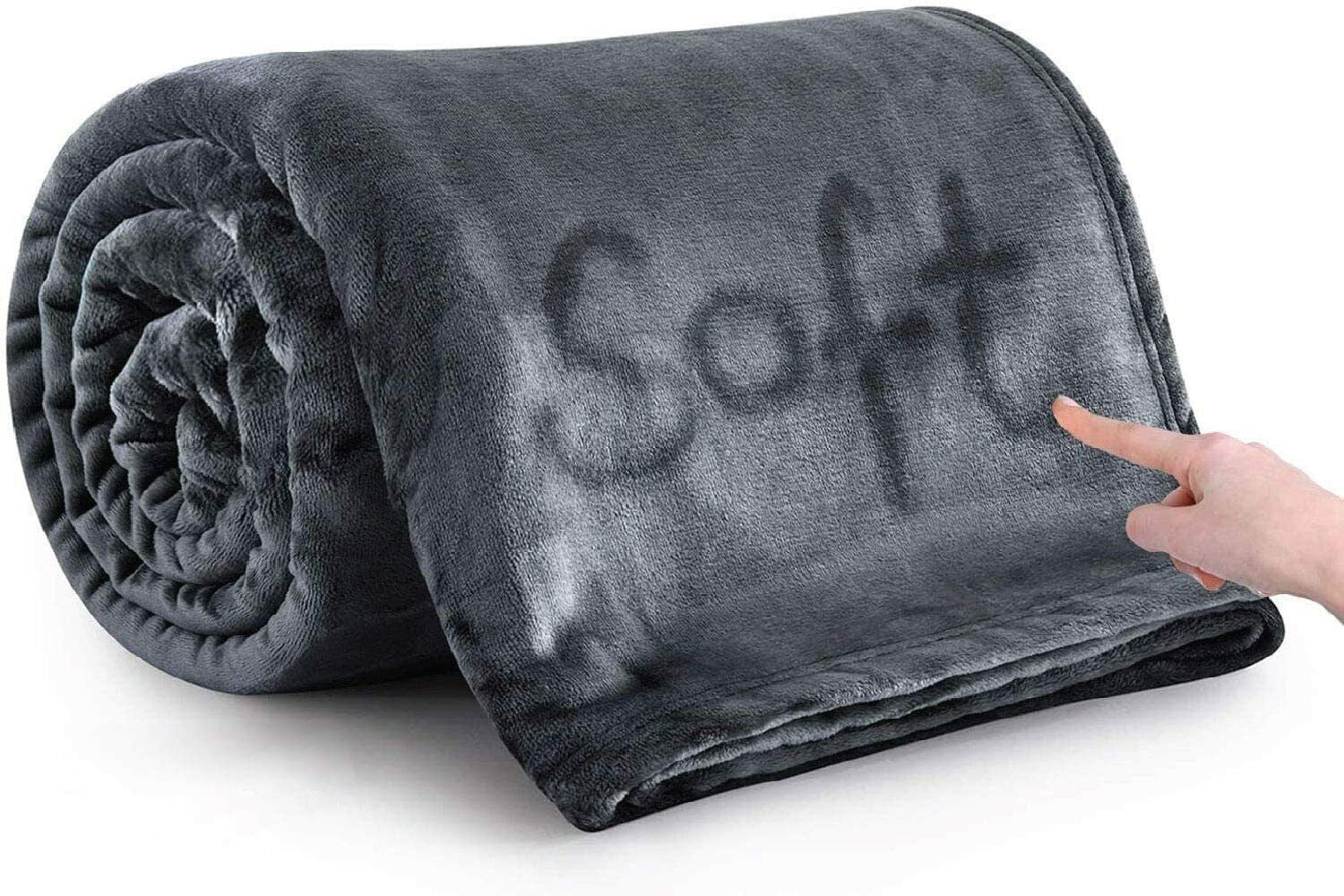 480 GSM Luxury Heavy Sherpa Blanket Warm Faux Fur Mink Sofa Bed Fleece Throw UK