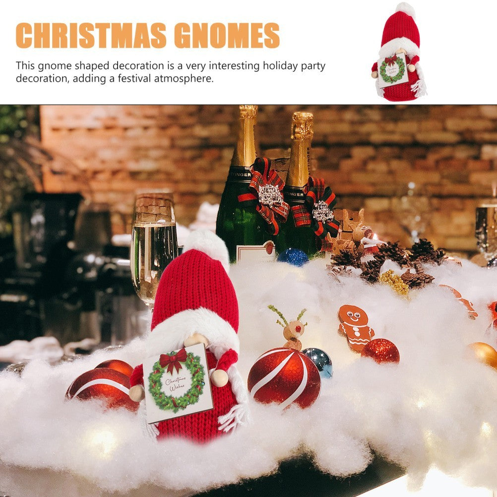 Christmas Gnome Plush Decoration Christmas Office Decoration Gnome Christmas