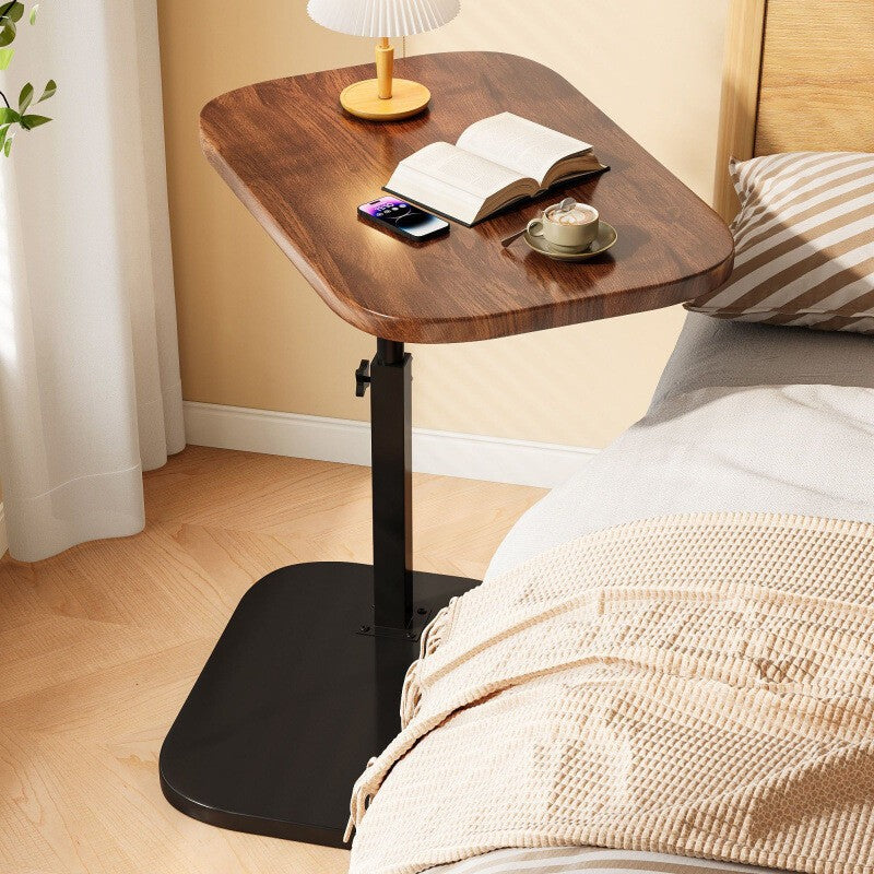 C-Shaped Adjustable Sofa Side End Table Coffee Laptop Table Living Room Bedroom