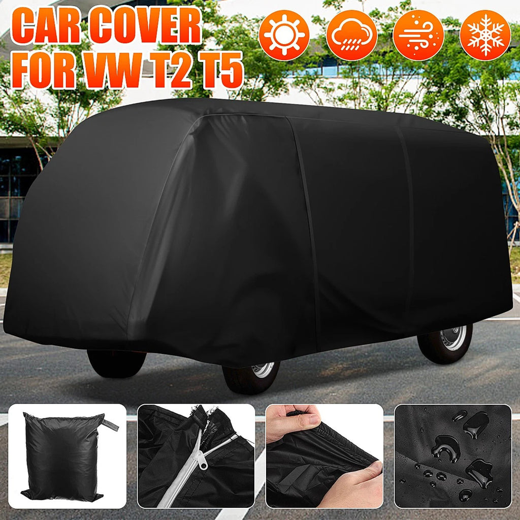 Car Cover Heavy Duty Full Cover UV Resistant Waterproof For VW T2 T25 Camper Van