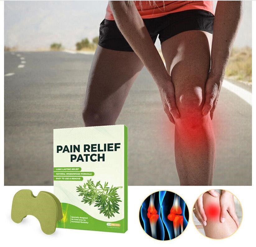 Wellknee Pain Relief Patches Herbal Plaster Joint Ache Knee Pain Relief Pad UK