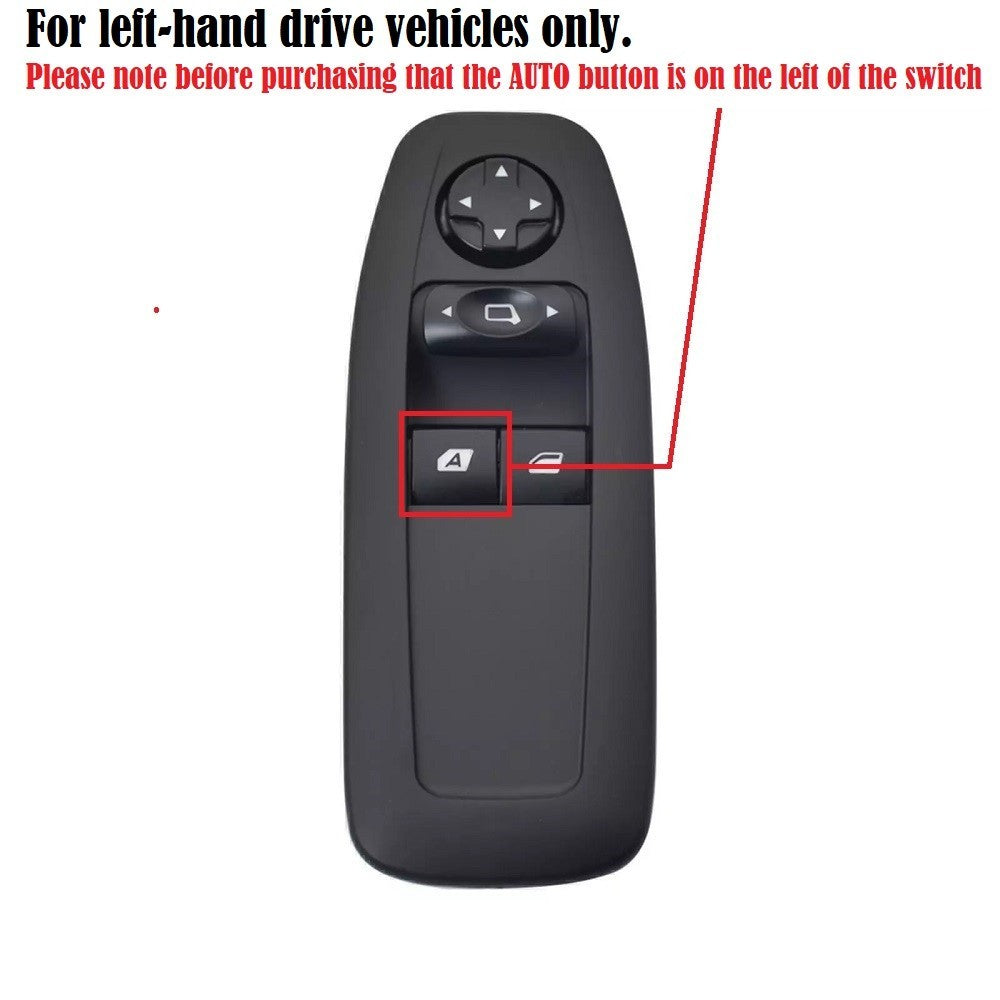 Electric Assembly Power Window Switch 96751127ZD LHD for Peugeot 208 2008 5008