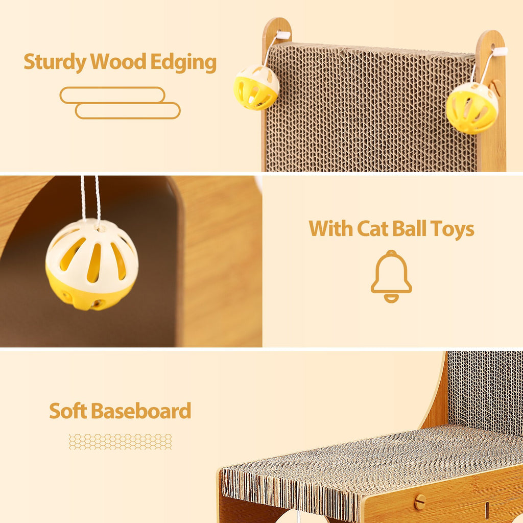 Tall Cat Scratching Post & Activity Center