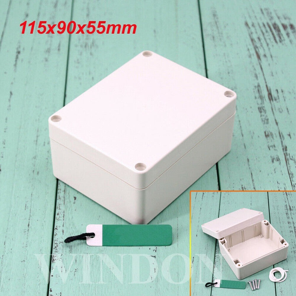 Kind of Sizes Electronic Plastic DIY Junction Box Enclosure Project Case Gray UK