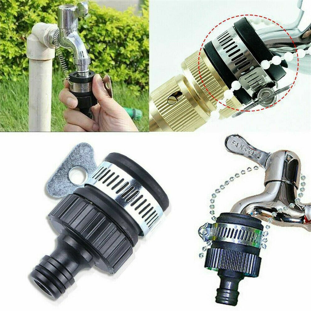 Universal Kitchen Mixer Tap To Garden Hose Pipe Connector Adapter Indoor Tool UK