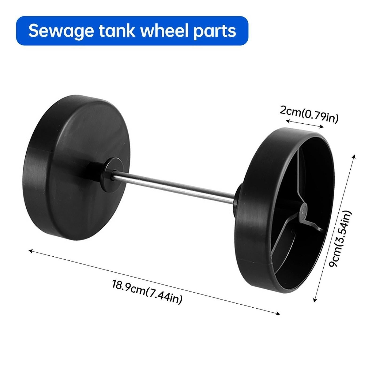 Portable Rear Wheels Replacement Kit Durable Bearing Solution for RV Waste Tank