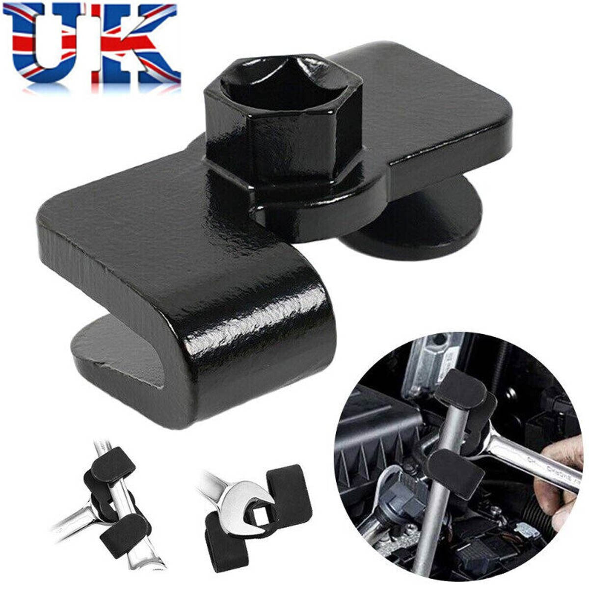 Universal 1/2 Inch Wrench Extender Wrench Extension Tool for Drive Breaker Bars