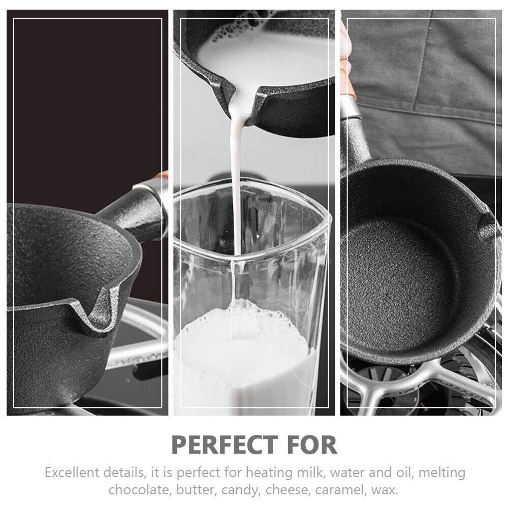 Japanese Pot Lead Melting Mini Hot Oil Heating Wax Cast Iron Frying